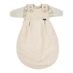 Alvi 3-tlg. Ganzjahresschlafsack Volant Organic Cotton 2.5 TOG In Beige
