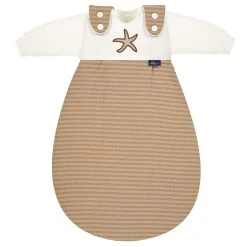 4-Jahreszeiten Schlafsack Alvi Baby-Mäxchen 3Tlg. Gots In Deep Taupe