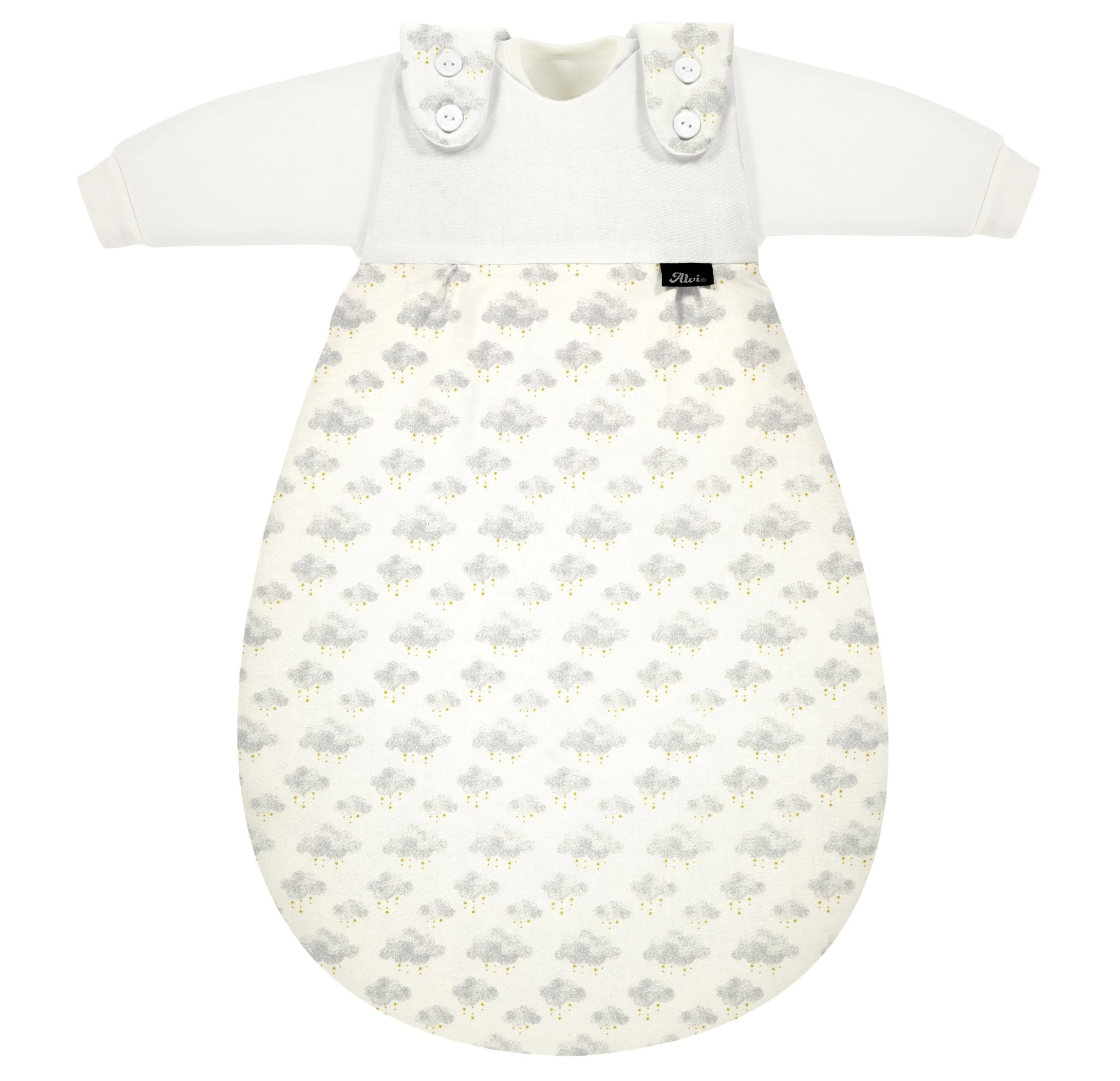 Alvi 4-Jahreszeiten Schlafsack Baby-Mäxchen 3Tlg In Marshmallow