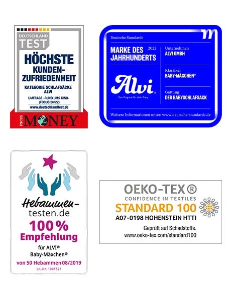 Alvi 4-Jahreszeiten Schlafsack Baby-Mäxchen In Bright White – Bild 6
