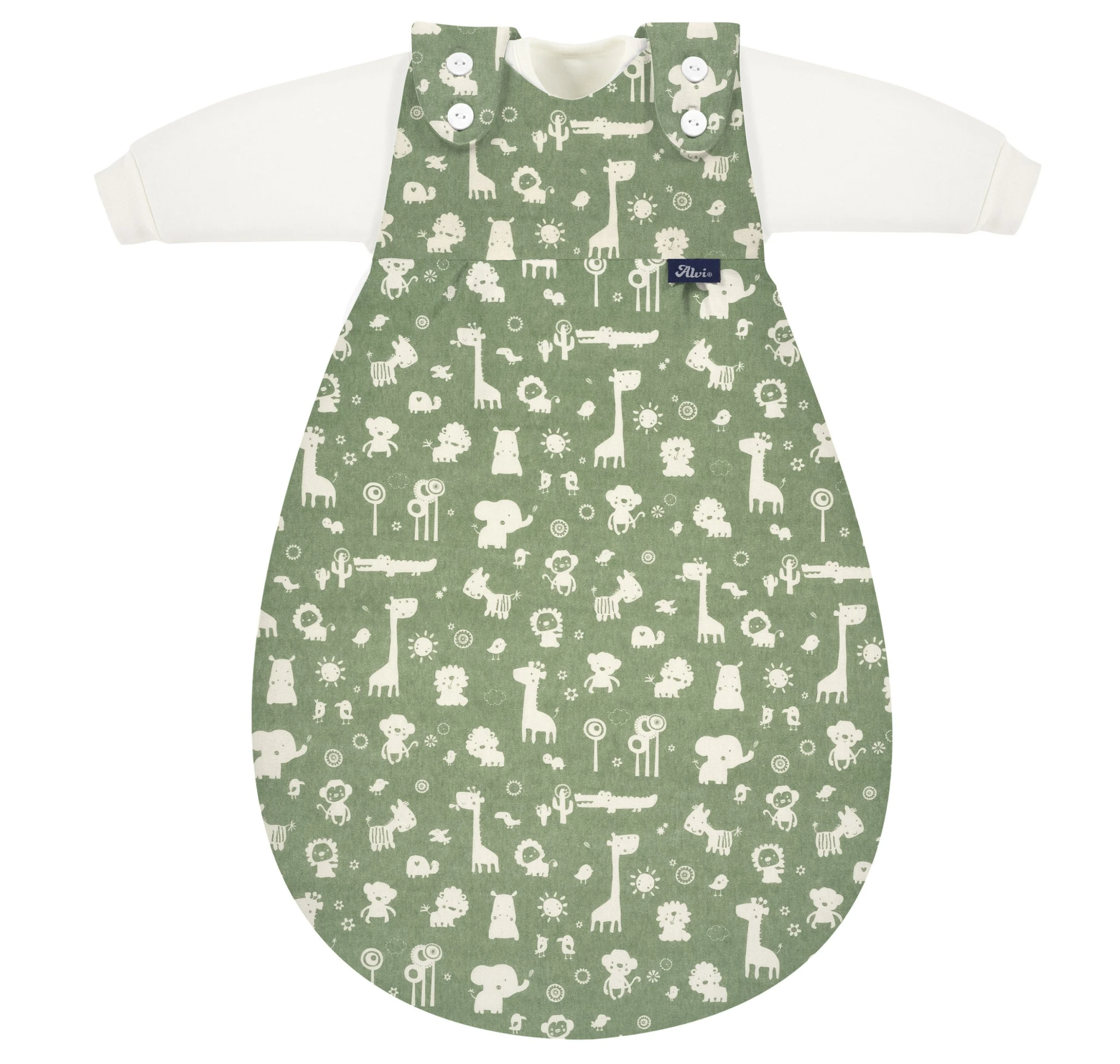 Alvi 4-Jahreszeiten Schlafsack Baby-Mäxchen® (3-Tlg.) In Cloud Dancer