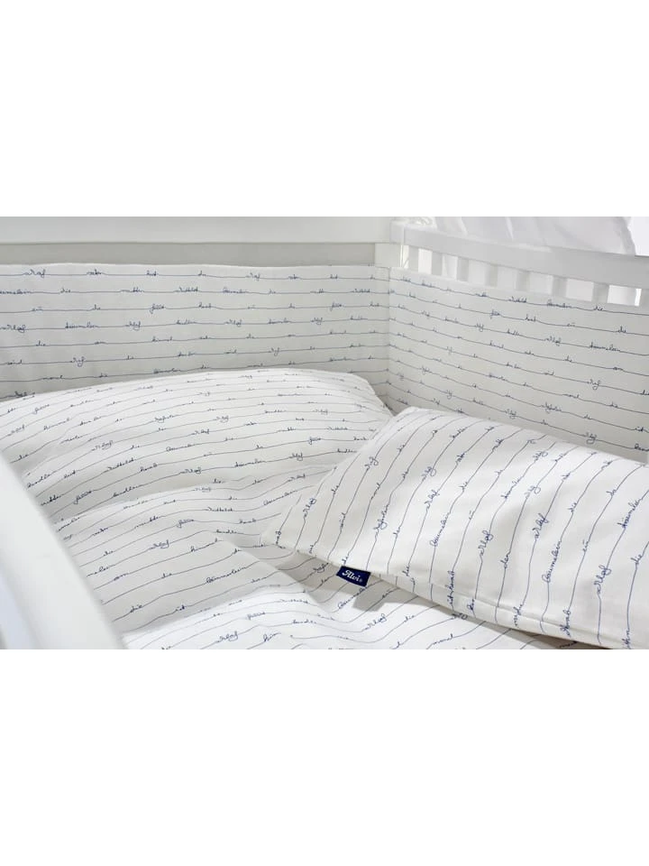 Alvi 4tlg. Bett-Set "Lullaby" In Weiß – Bild 2