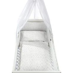 Alvi 4tlg. Bett-Set "Lullaby" In Weiß