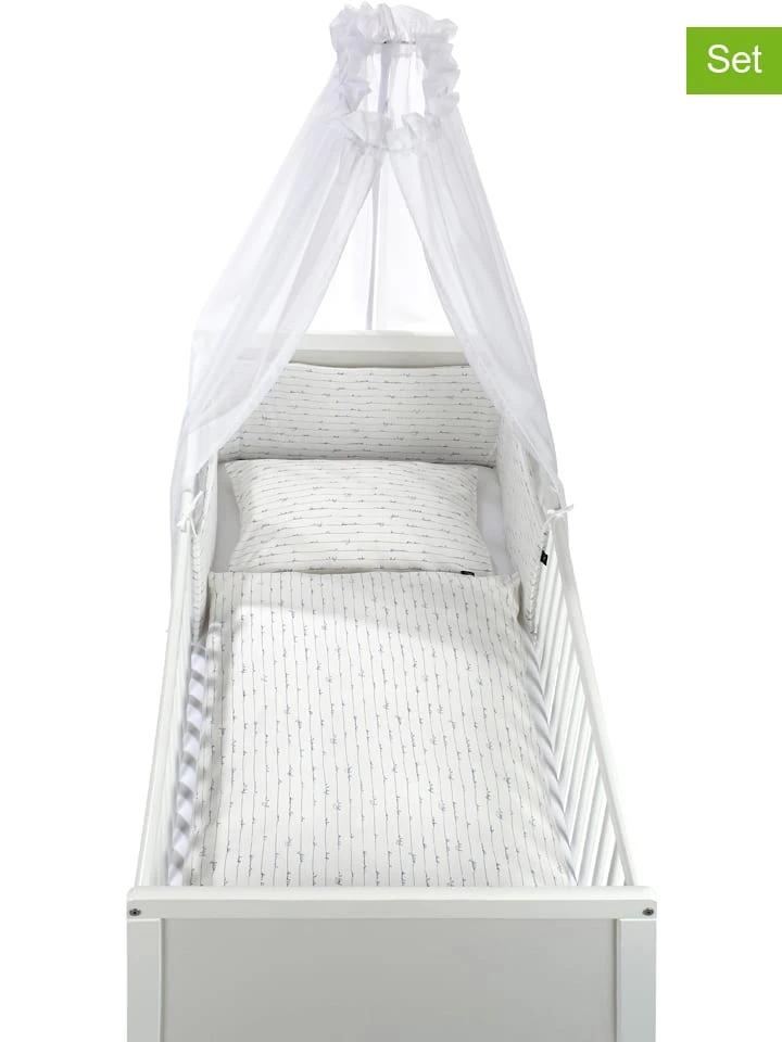 Alvi 4tlg. Bett-Set "Lullaby" In Weiß