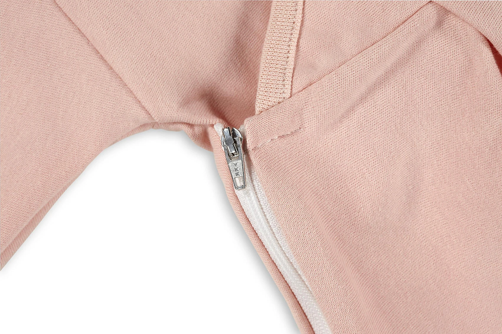 Alvi Baby-Mäxchen Innensack Bio Baumwolle - TOG 0,5 - Rose, 56 Cm – Bild 3