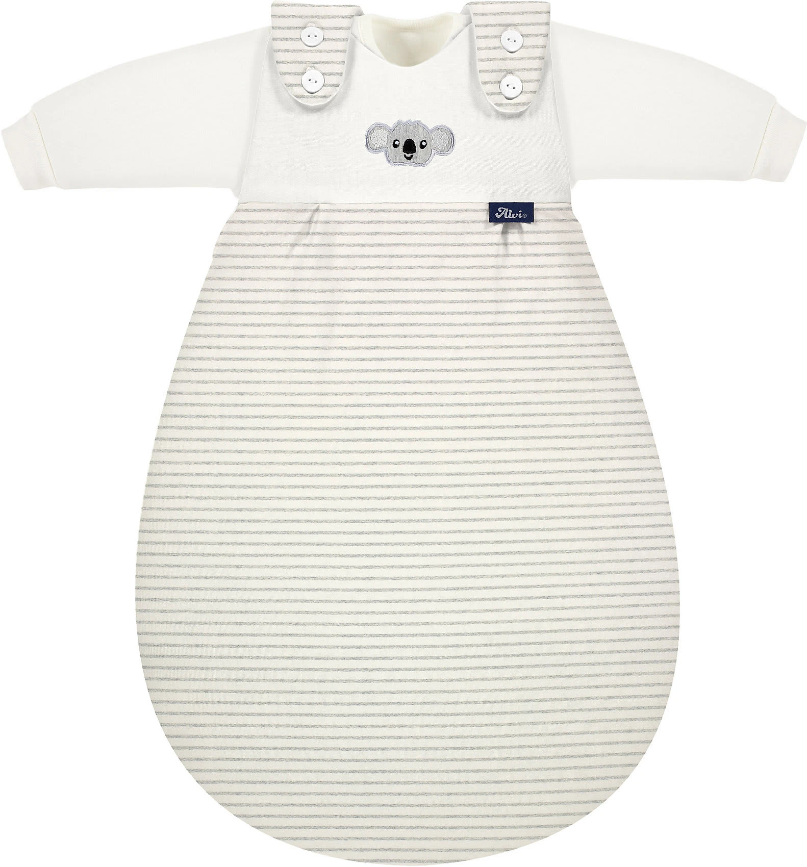 Alvi Baby-Mäxchen Schlafsack 3tlg. Bio Baumwolle - TOG 2,5 - Ringlets Koala...