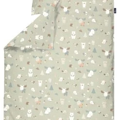 Alvi Bettdeckenbezug Für Das Bettchen In Pale Aqua