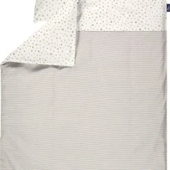 Alvi Bettwäsche Standard Aqua Dot, 100 X 135 + 40 X 60 Cm