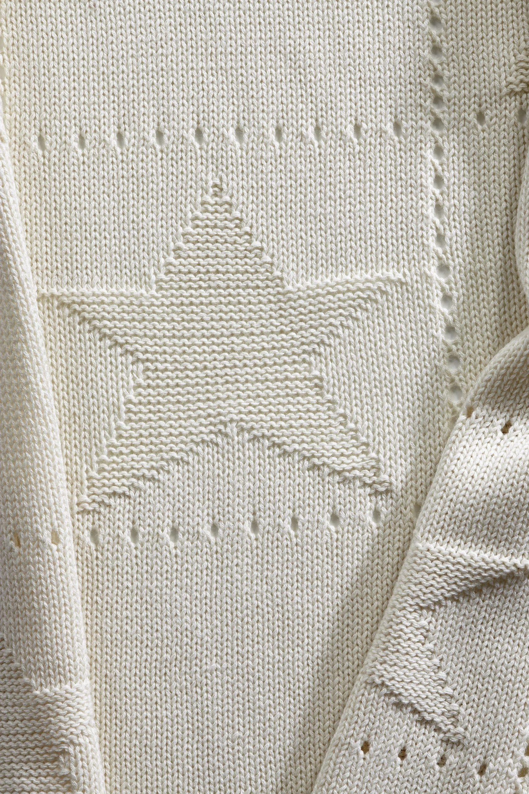 Alvi Decke Für Das Bettchen Organic 75X100Cm In Lily White – Bild 2