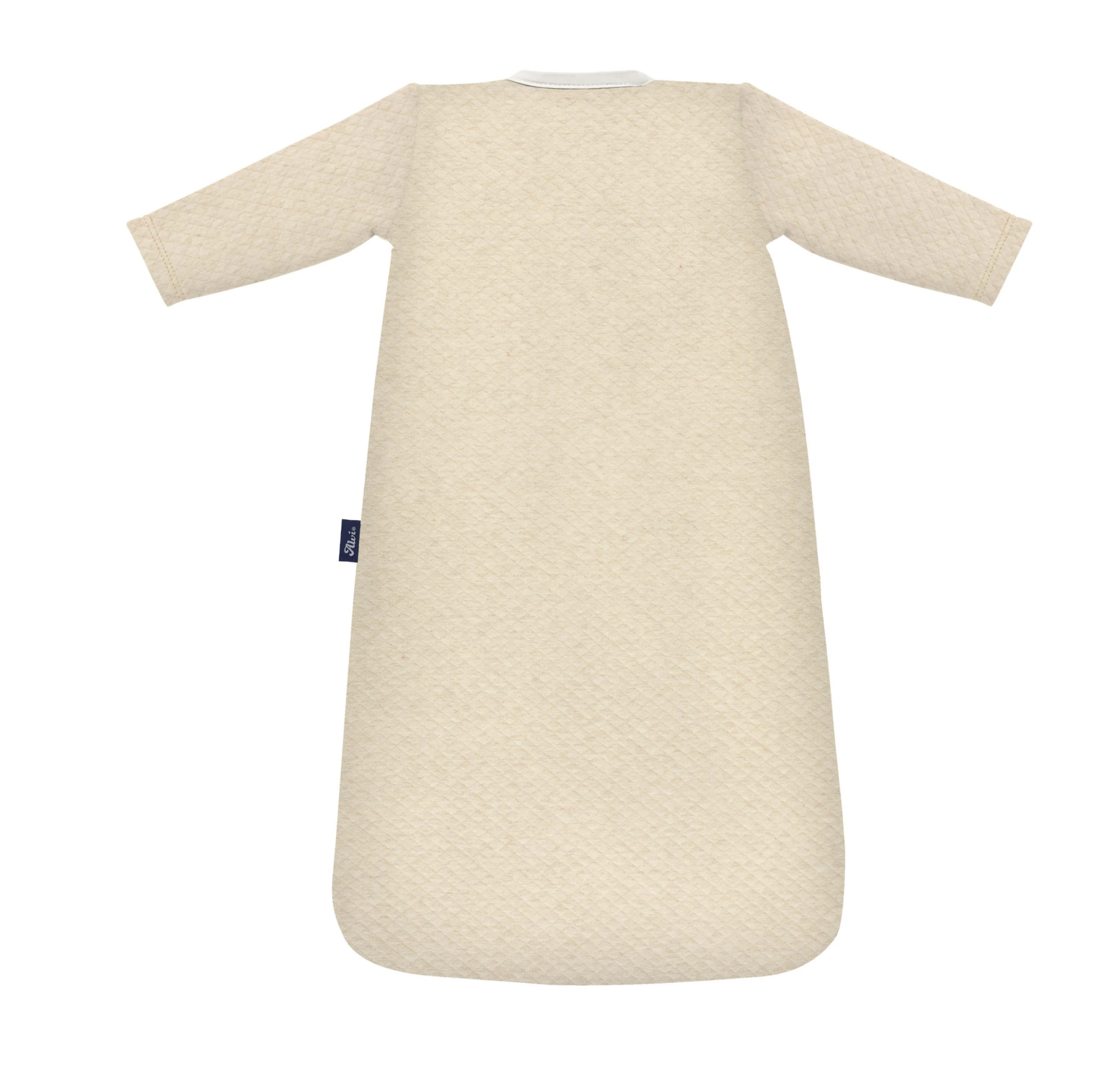 Alvi Set Shirt Tracksuit Special Fabric Quilt In Beige Melange – Bild 2