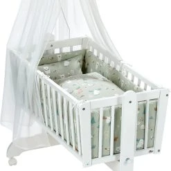 Alvi Wiegengarnitur 3-tlg. Baby Forest