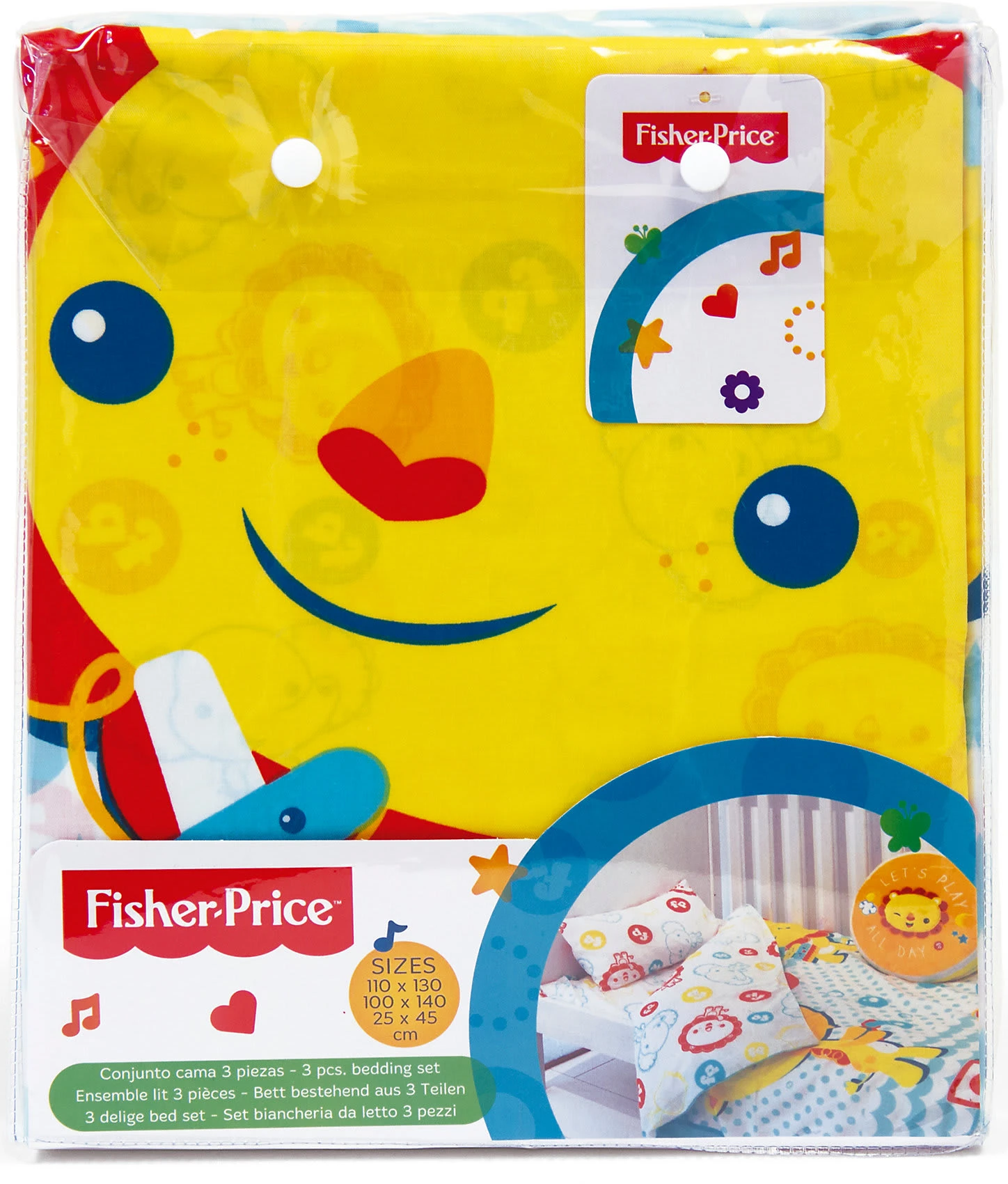 ARDITEX Fisher Price Bettset, 3-tlg. – Bild 2