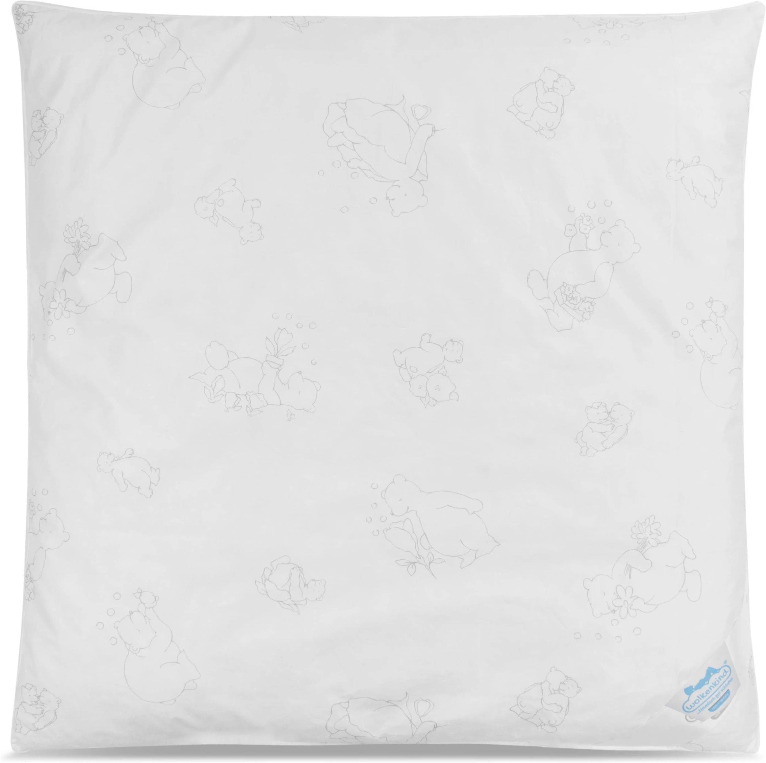 Aspero Baby Bettdecke Daunen-Federmix In Weiß – Bild 2