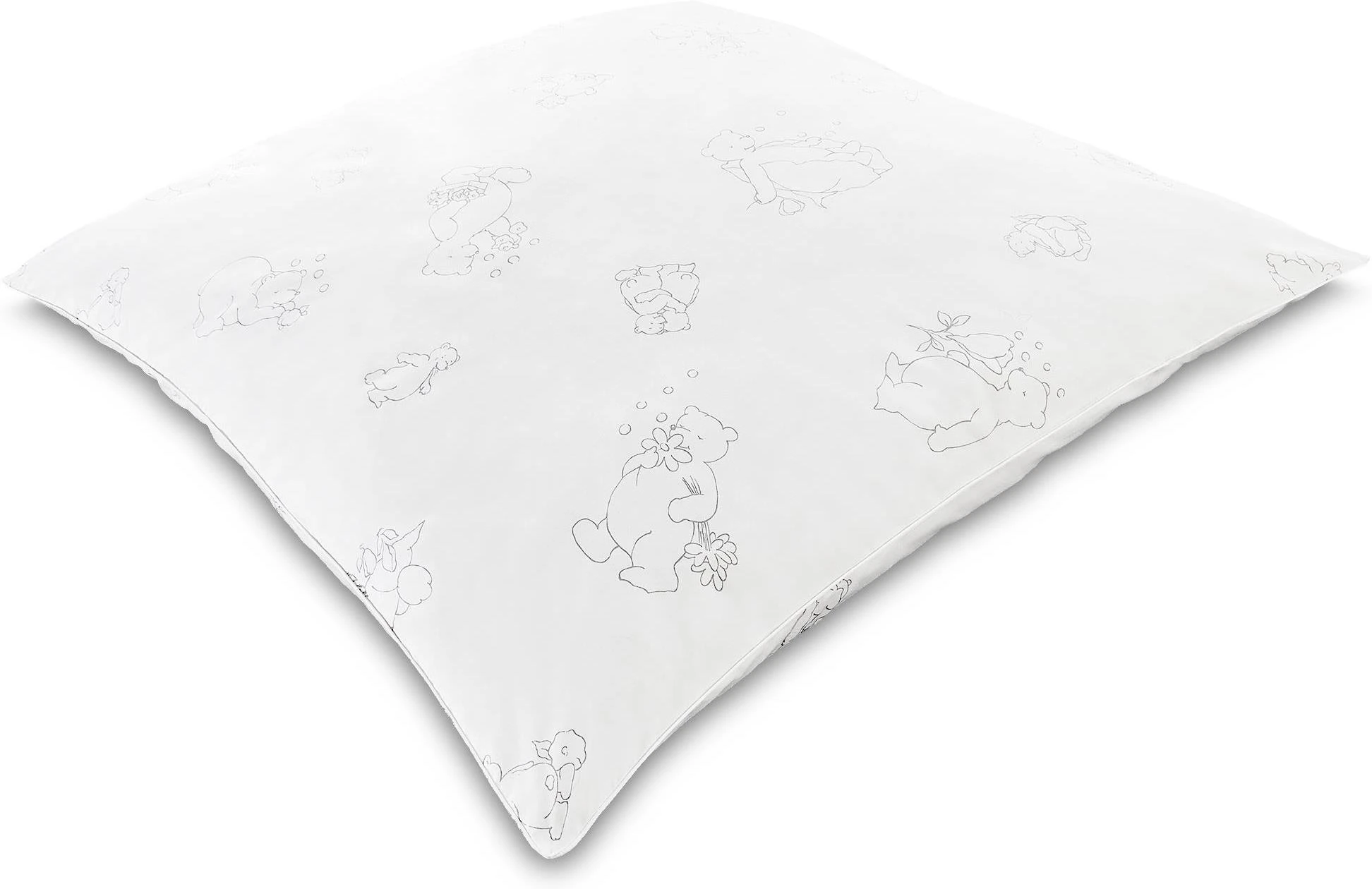 Aspero Baby Bettdecke Daunen-Federmix In Weiß – Bild 3