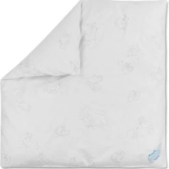 Aspero Baby Bettdecke Daunen-Federmix In Weiß