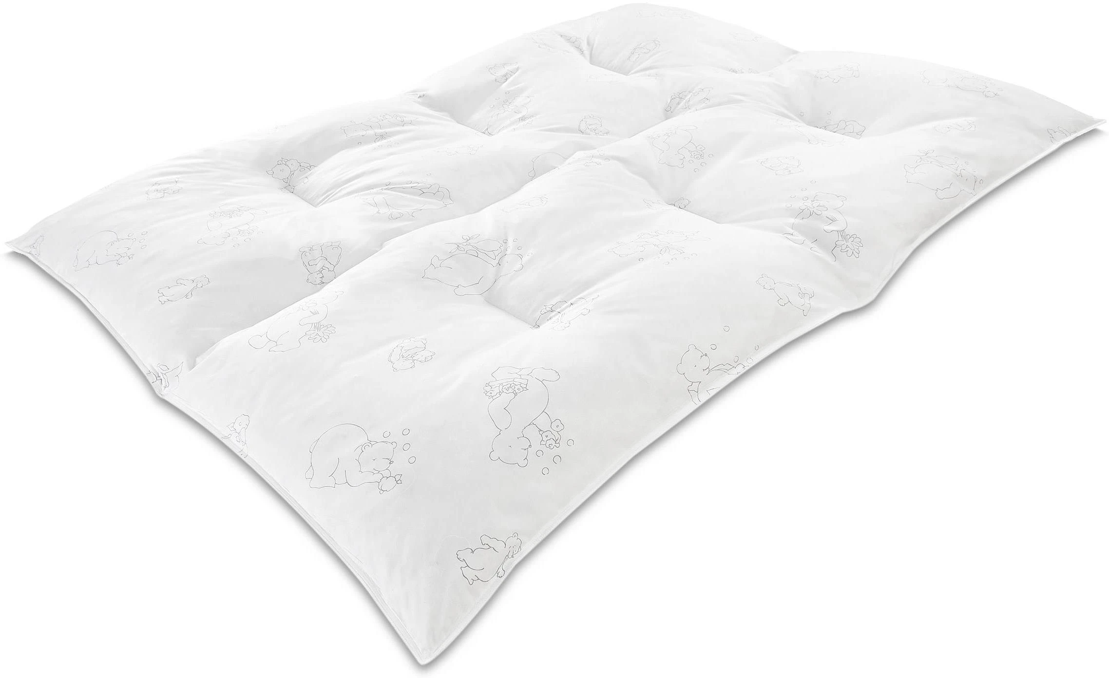 Aspero Baby Steppbett 500 G In Weiß – Bild 3