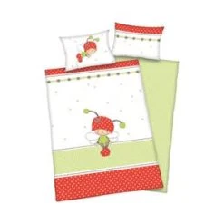 Baby Best® Linon-Bettwäsche Lara Käferchen 40x60 / 100x135 Cm In Mehrfarbig