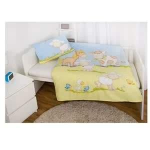Baby Best® Renforcé-Bettwäsche 40x60 / 100x135 Cm In Grün – Bild 2