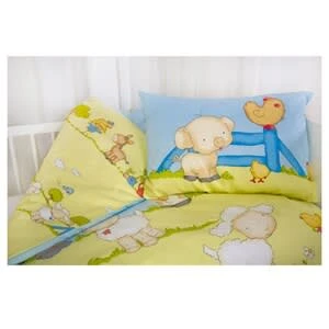 Baby Best® Renforcé-Bettwäsche 40x60 / 100x135 Cm In Grün – Bild 3
