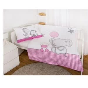 Baby Best® Renforcé-Bettwäsche 40x60 / 100x135 Cm In Pink – Bild 2