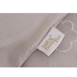 Baby Best® Renforcé Bio-Bettwäsche Kleiner Räuber 40x60 / 100x135 Cm In Weiß – Bild 3