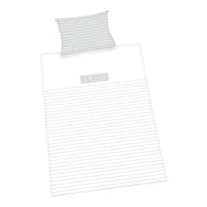 Baby Best® Renforcé Wende-Bettwäsche 40x60 / 100x135 Cm In Weiß