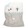 BABY LAL® Babybettwäsche "HASENFREUNDE&Co." In Grau - (L)135 X (B)100cm