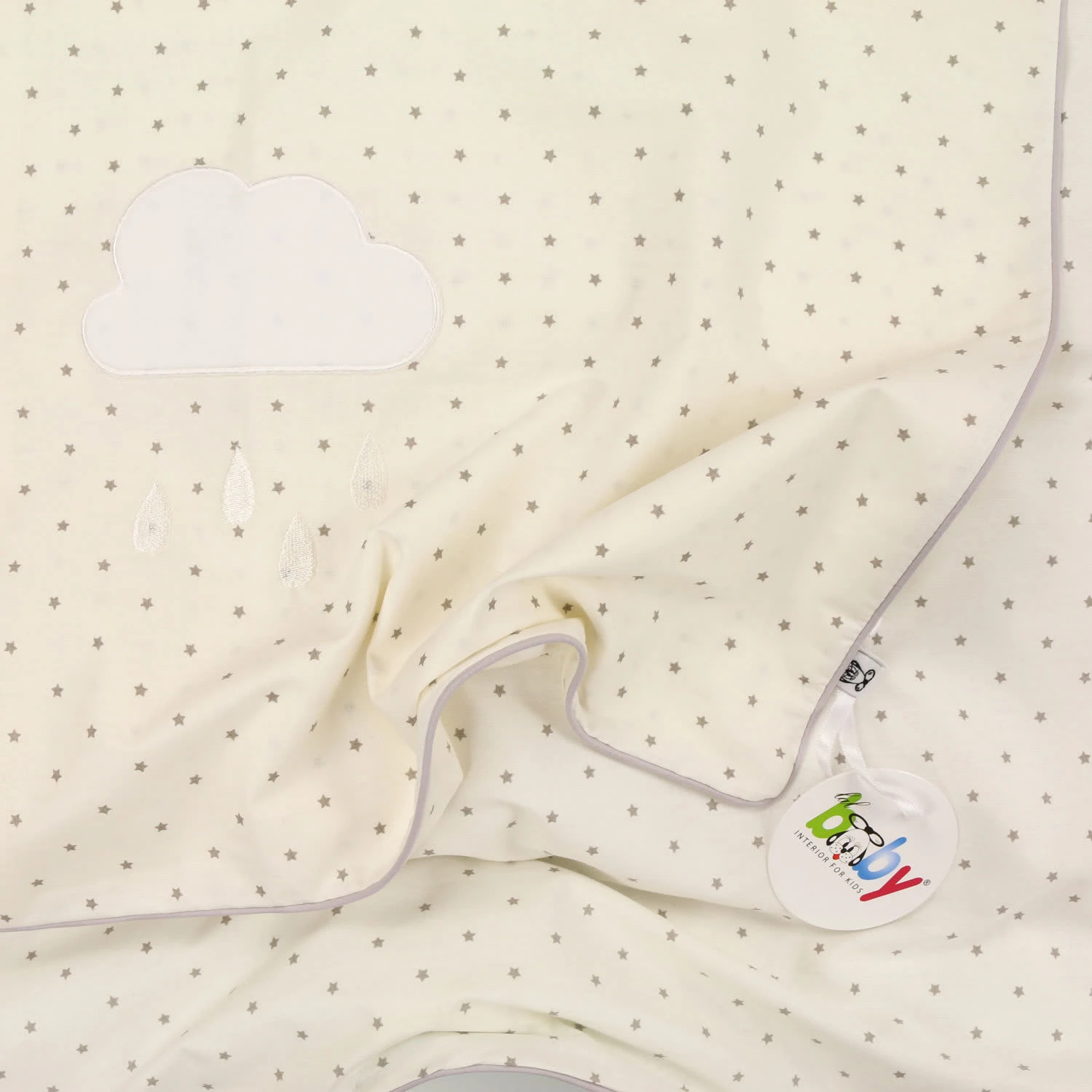 BABY LAL® Babybettwäsche "WAL/FALTBOOT&Co." In Maritim - (L) 135 X (B) 100cm – Bild 3