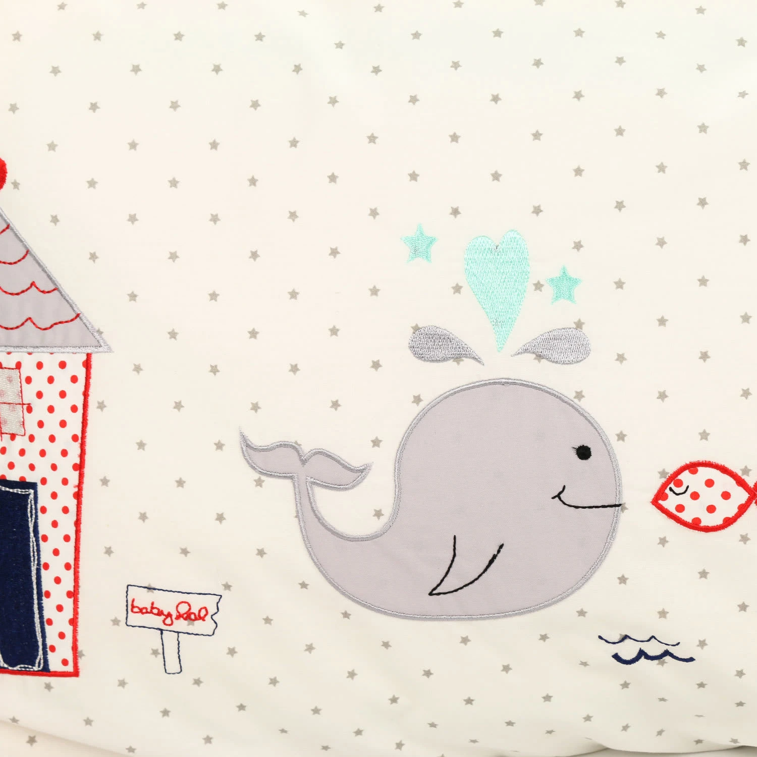 BABY LAL® Babybettwäsche "WAL/FALTBOOT&Co." In Maritim - (L) 135 X (B) 100cm – Bild 4