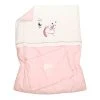 BABY LAL® Kinderbettwäsche "EINHORN" In Pink - (L) 135 X (B) 100cm