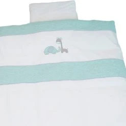 Be Be's Collection Bettwäsche Max & Mila, Baumwolle, Mint, 80 X 80 + 35 X 40 Cm