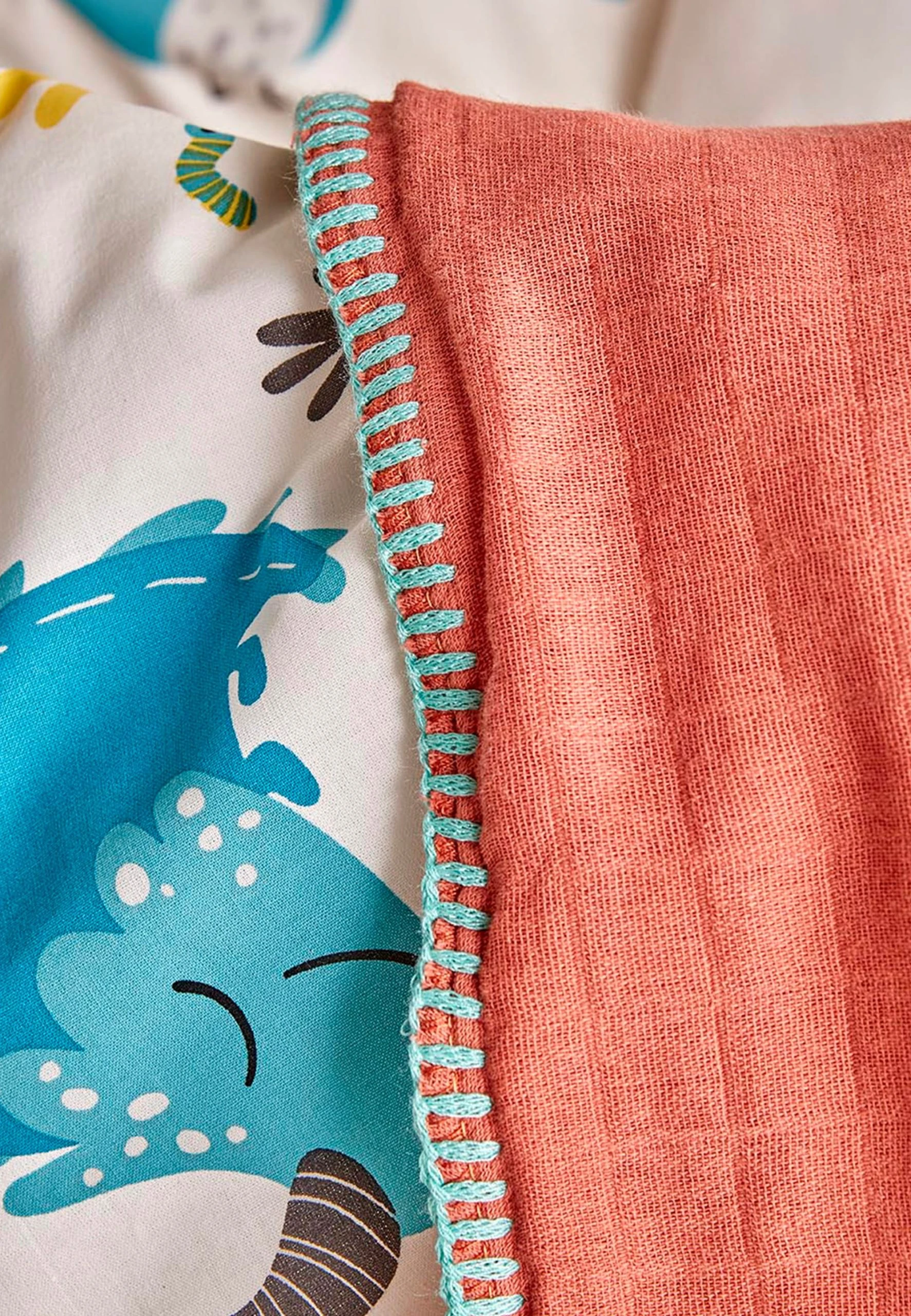 BELLA MAISON Bettwäsche-Set (3-tlg.) Levron In Blue – Bild 9