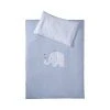 Bornino Home Jersey-Bettwäsche Elefant 40x60 / 100x135 Cm In Blau