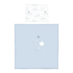 Bornino Home Wende-Bettwäsche Milchstraße 35x40 / 80x80 Cm In Blau – Bild 3