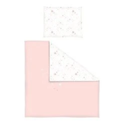 Bornino Home Wende-Bettwäsche Milchstraße 35x40 / 80x80 Cm In Rosa