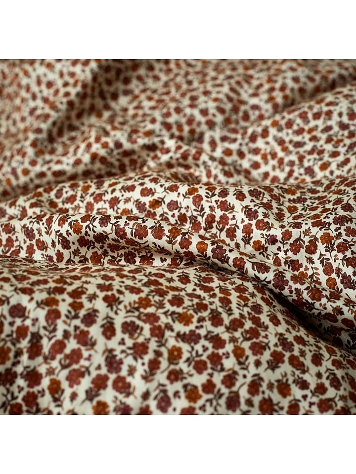 ByKlipKlap Bettwäsche-Set In Creme/ Rot - (L)100 X (B)70 Cm – Bild 2