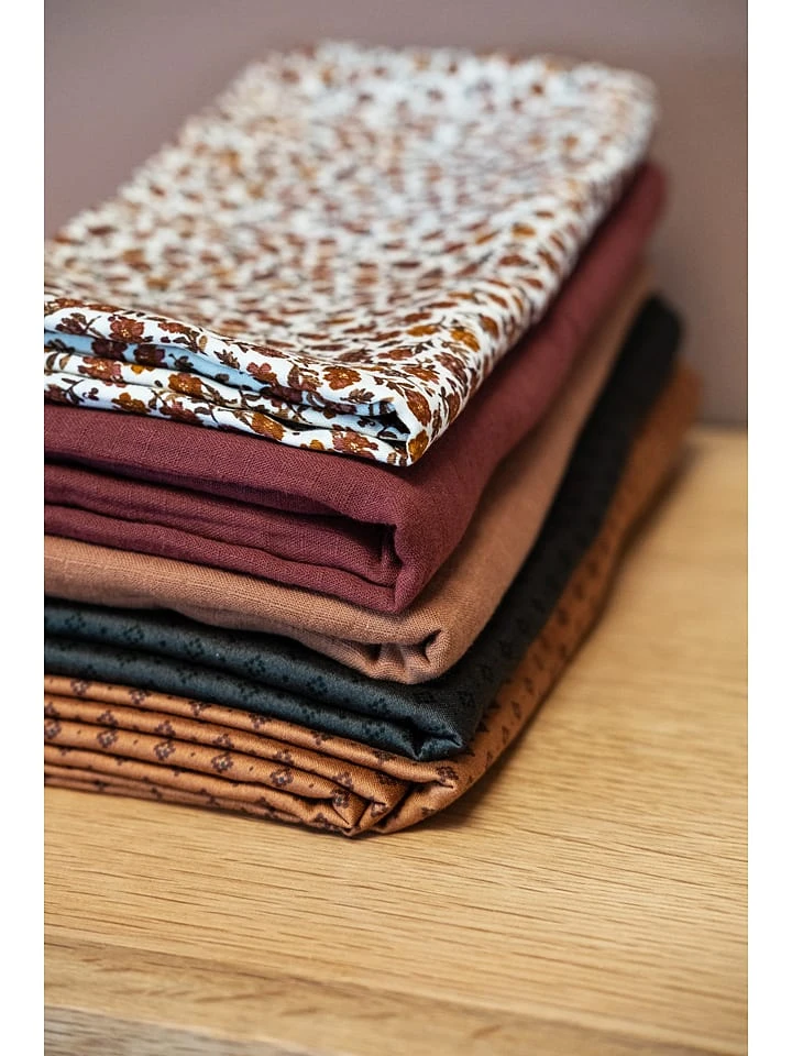 ByKlipKlap Bettwäsche-Set In Creme/ Rot - (L)100 X (B)70 Cm – Bild 3