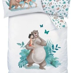 CTI Wende-Kinderbettwäsche Das Dschungelbuch, 100 X 135 Cm