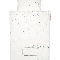 Done By Deer Bettwäsche-Set "Croco" In Weiß