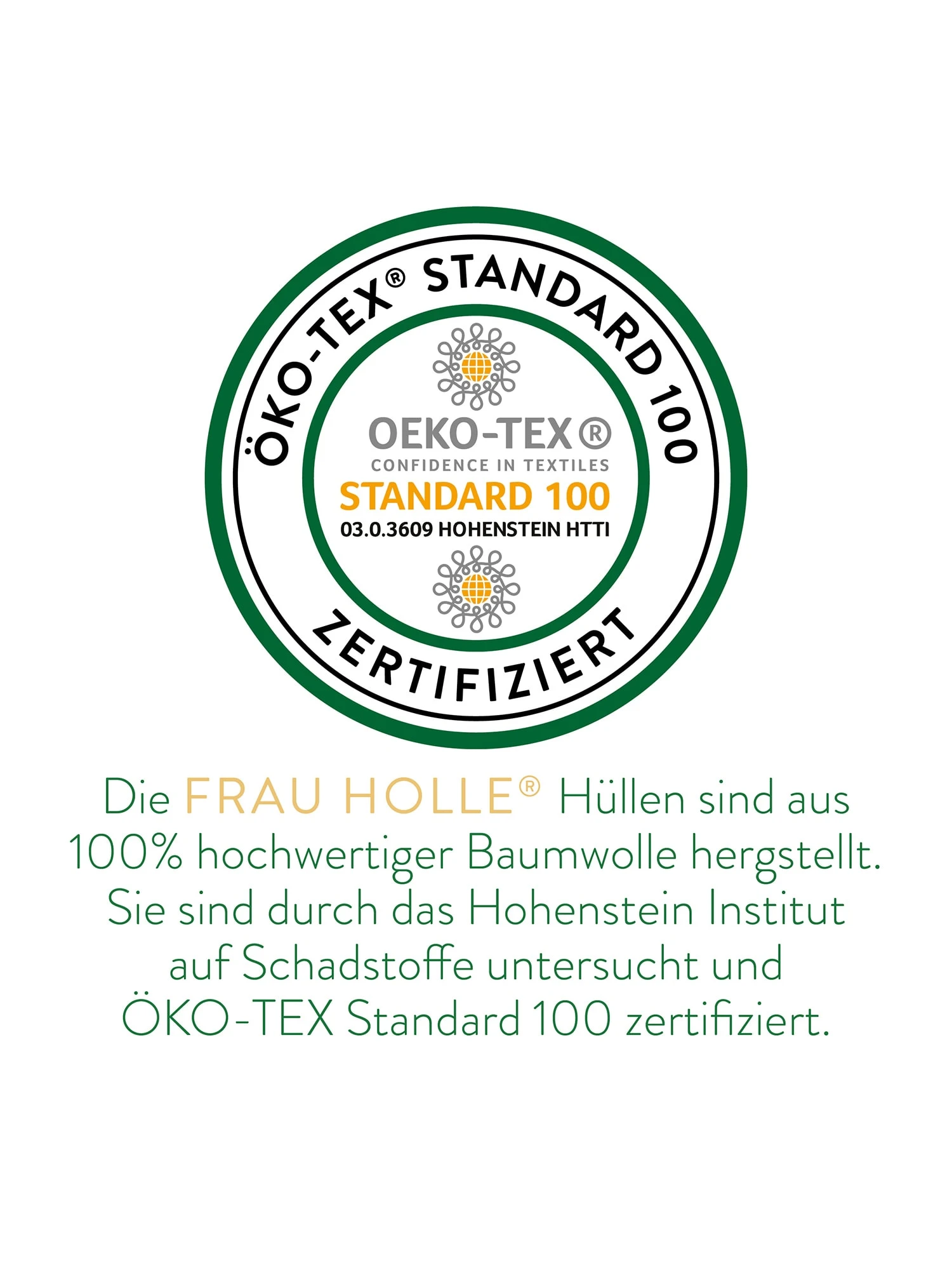 Frau Holle Babydaune Bettdecken In Naturweiss – Bild 7