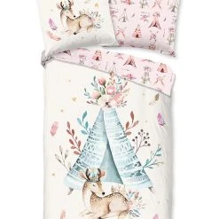 GOOD MORNING Bettwäsche-Set "Boho" In Rosa