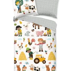 GOOD MORNING Bettwäsche-Set "Farm" In Bunt