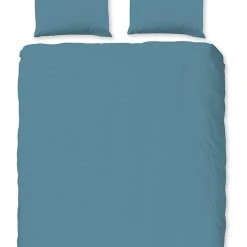 GOOD MORNING Bettwäsche-Set "Uni" In Blau