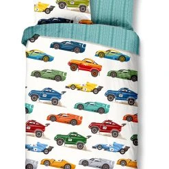 GOOD MORNING Renforcé-Bettwäsche-Set "Race" In Bunt