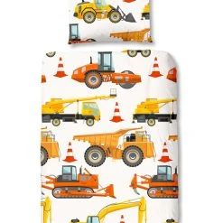 GOOD MORNING Renforcé-Bettwäsche-Set "Working" In Bunt