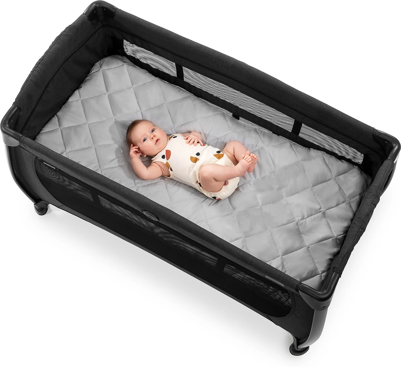 HAUCK Spannbetttuch Bed Me 120x60, Grey – Bild 2