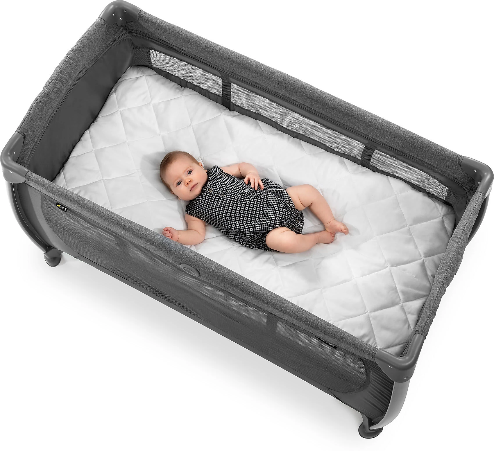 HAUCK Spannbetttuch Bed Me 120x60, White – Bild 2