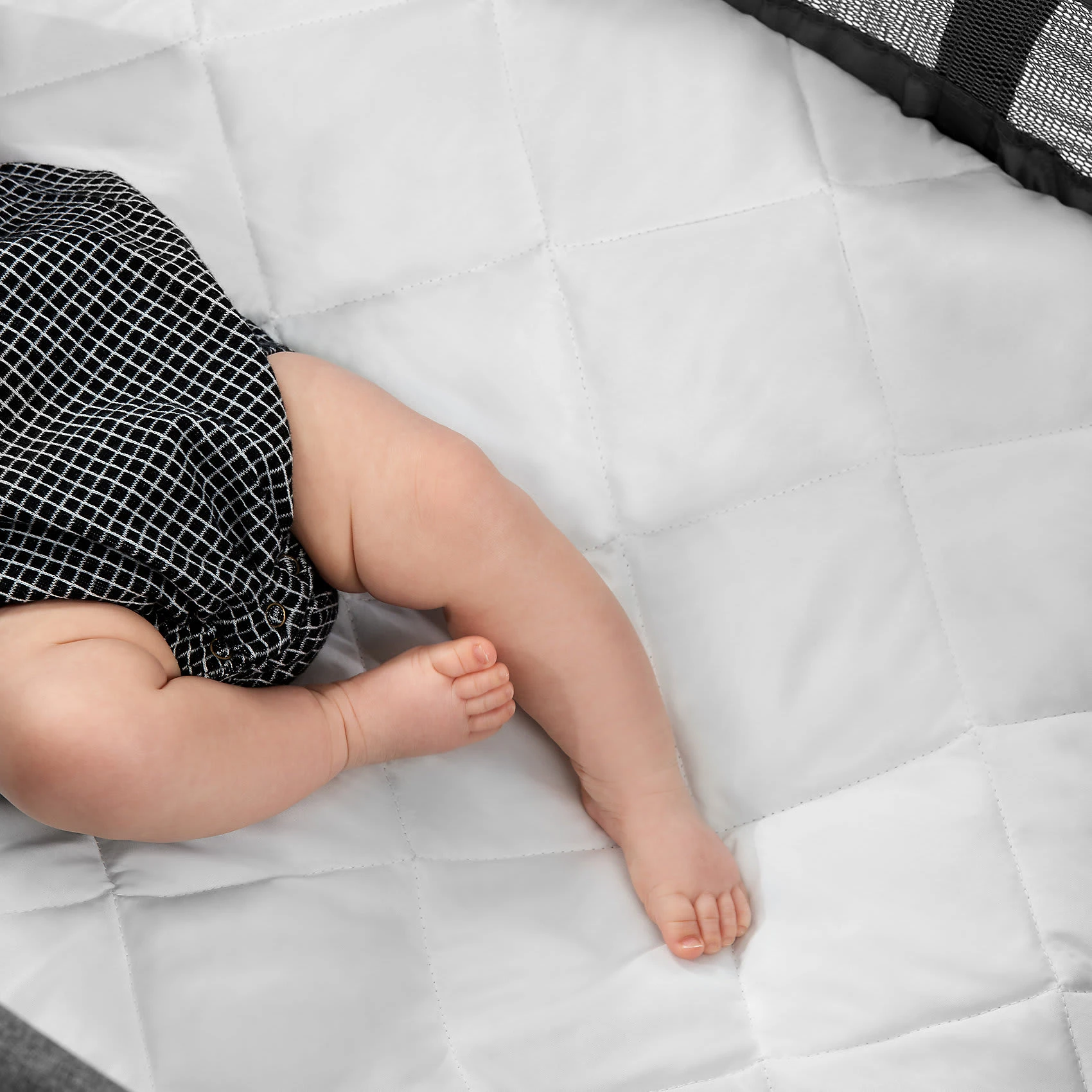 HAUCK Spannbetttuch Bed Me 120x60, White – Bild 3