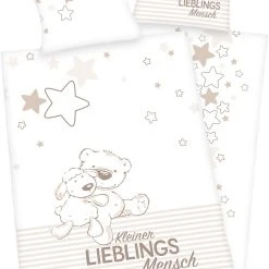 Herding Kinder-Wendebettwäsche Kleiner Lieblingsmensch, Renforcé, 100 X 135 +...