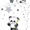 Herding Kinder-Wendebettwäsche Panda, Renforcé, 100 X 135 + 40 X 60 Cm
